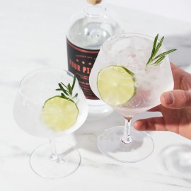 Viski - Σετ 2 Ποτήρια Raye Angled Crystal Gin Tonic