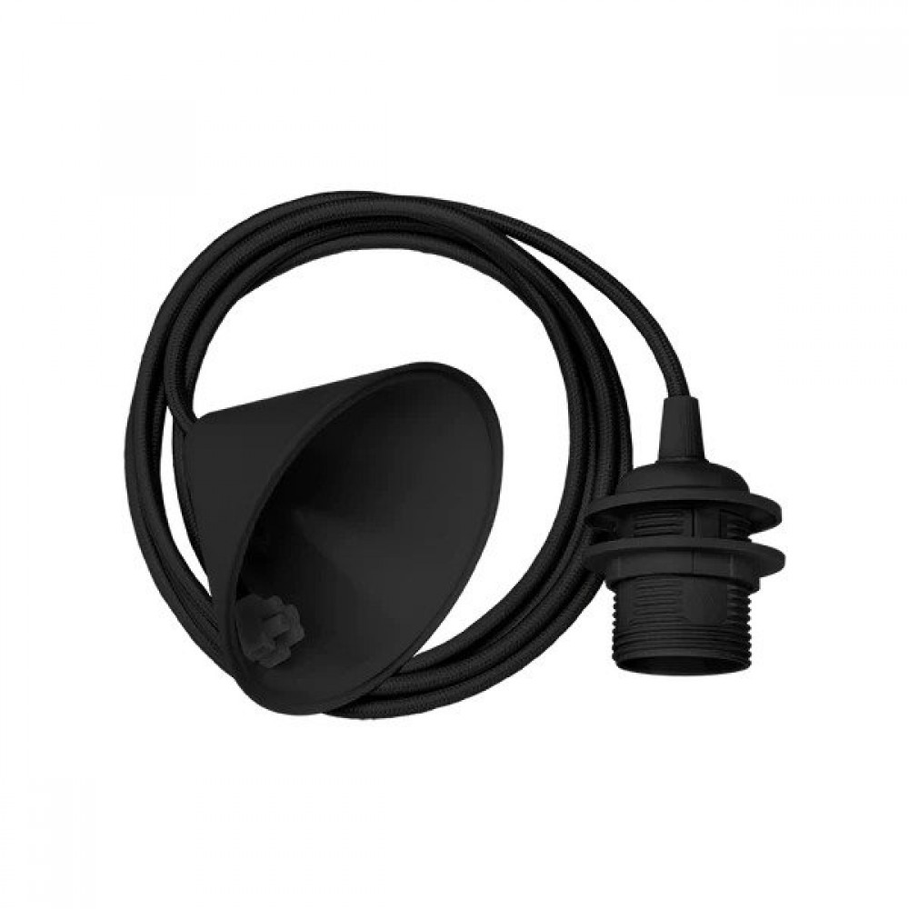 Umage - Μαύρη Πλαστική Ανάρτηση 2m Φωτιστικών VITA