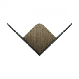 Umage - Ξύλινη Κρεμάστρα/Διακοσμητικό Τοίχου Butterflies Medium Antracite Grey