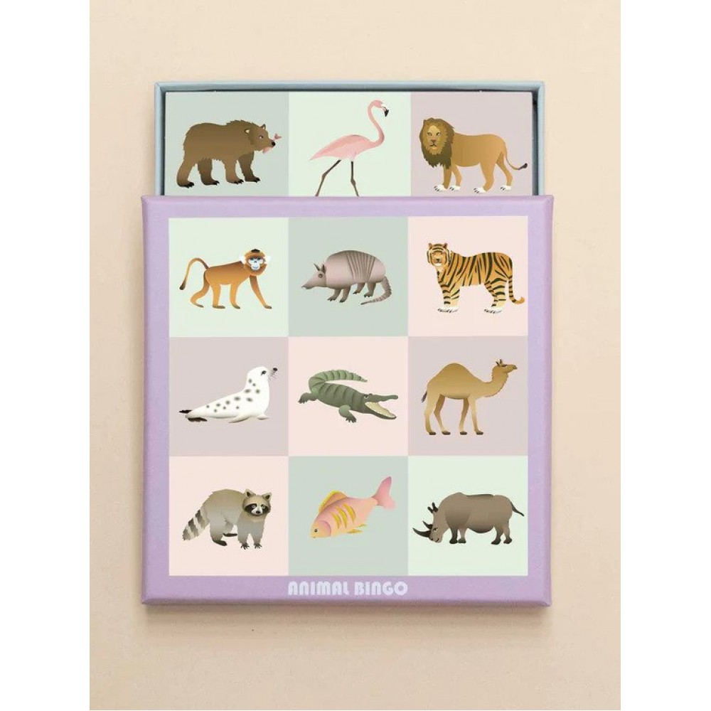 Vissevasse - Παιχνίδι Με Κάρτες Animal Bingo