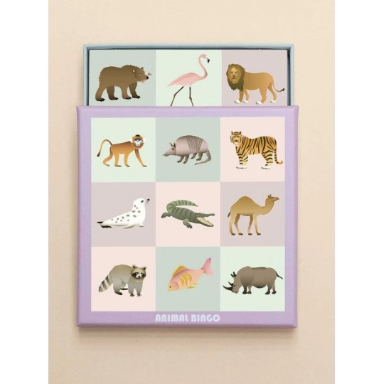 Vissevasse - Παιχνίδι Με Κάρτες Animal Bingo