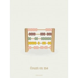 Vissevasse - Δίπτυχη Ευχετήρια Κάρτα Count On Me