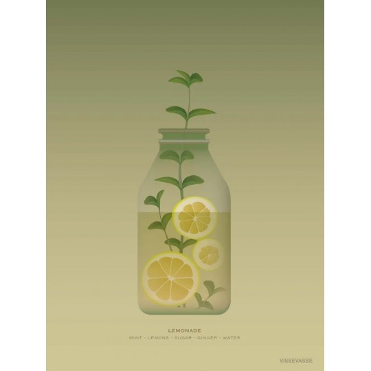 Vissevasse - Αφίσα 30x40cm Lemonade