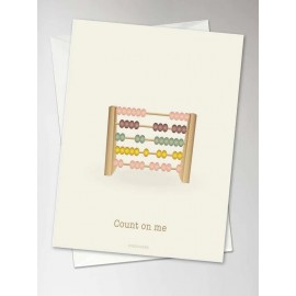 Vissevasse - Δίπτυχη Ευχετήρια Κάρτα Count On Me