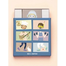 Vissevasse - Παιχνίδι Με Κάρτες Mix & Match