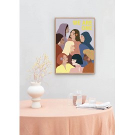 Vissevasse - Αφίσα 50x70cm We Are One