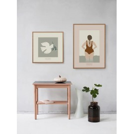 Vissevasse - Αφίσα 30x40cm Woman And Sea