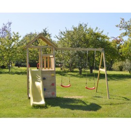 Wendi Toys - Σετ Διπλής Κούνιας Για Σπιτάκι/Πύργο Εξωτερικού Χώρου 