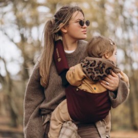 Wildride - Μάρσιπος Αγκαλιάς Για Νήπια Merlot