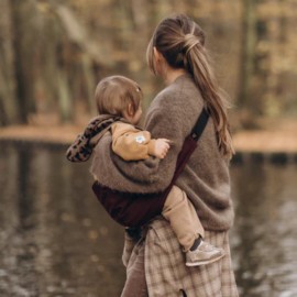 Wildride - Μάρσιπος Αγκαλιάς Για Νήπια Merlot