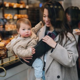 Wildride - Τσαντάκι Για Μάρσιπο Αγκαλιάς Black