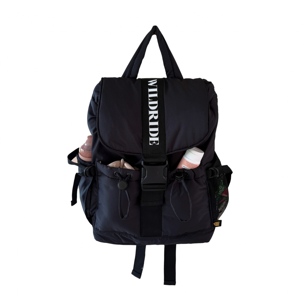 Wildride - Οικολογικό Σακίδιο Πλάτης Ενηλίκων Black