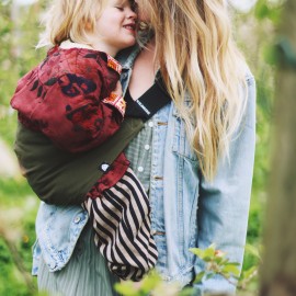 Wildride - Μάρσιπος Αγκαλιάς Για Νήπια Army Green