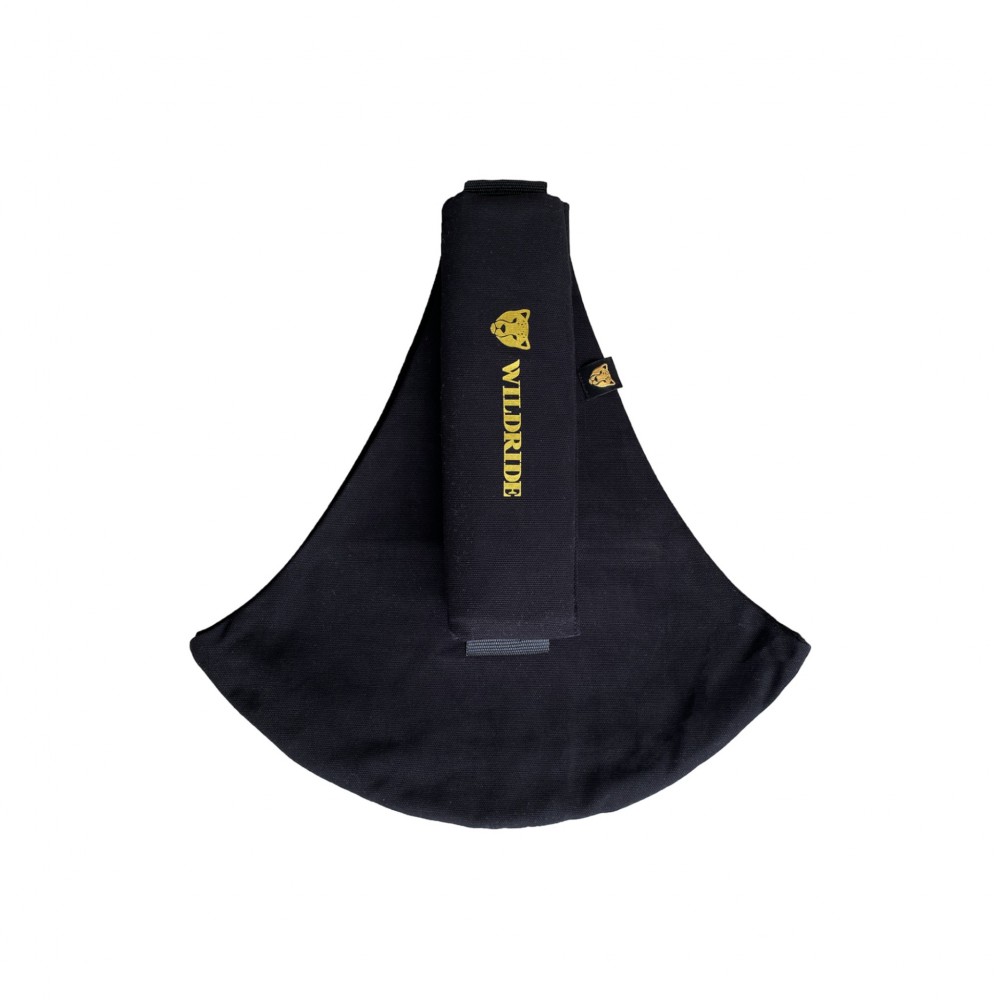 Wildride - Μάρσιπος Αγκαλιάς Για Νήπια Black