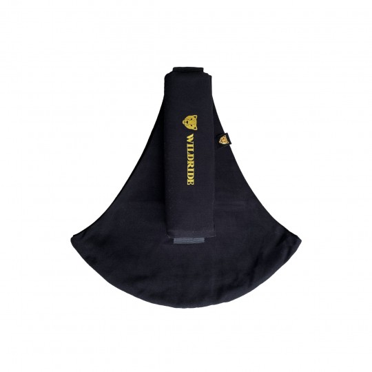 Wildride - Μάρσιπος Αγκαλιάς Για Νήπια Black