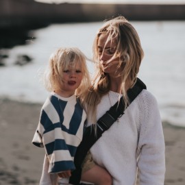 Wildride - Μάρσιπος Αγκαλιάς Για Νήπια Black