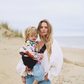 Wildride - Μάρσιπος Αγκαλιάς Για Νήπια Black