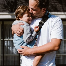 Wildride - Μάρσιπος Αγκαλιάς Για Νήπια Denim