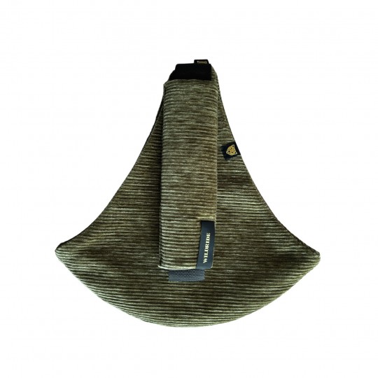 Wildride - Μάρσιπος Αγκαλιάς Για Νήπια Κοτλέ Olive Green