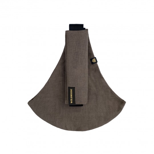 Wildride - Μάρσιπος Αγκαλιάς Για Νήπια Brown Linen