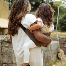 Wildride - Μάρσιπος Αγκαλιάς Για Νήπια Coffee