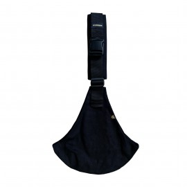 Wildride - Μάρσιπος Αγκαλιάς Για Νήπια Black Linen