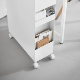 Yamazaki - Τροχήλατο Καλάθι Αποθηκέυσης 3 Επιπέδων Tower WH Yamazaki - Τροχήλατο Καλάθι Αποθηκέυσης 3 Επιπέδων Tower WH