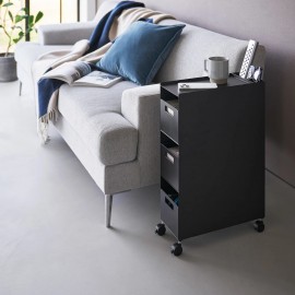 Yamazaki - Τροχήλατο Καλάθι Αποθηκέυσης 3 Επιπέδων Tower BK Yamazaki - Τροχήλατο Καλάθι Αποθηκέυσης 3 Επιπέδων Tower BK