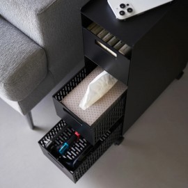 Yamazaki - Τροχήλατο Καλάθι Αποθηκέυσης 3 Επιπέδων Tower BK Yamazaki - Τροχήλατο Καλάθι Αποθηκέυσης 3 Επιπέδων Tower BK