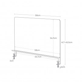 Yamazaki - Μαγνητικό Πάνελ Γραφείου Tower BK