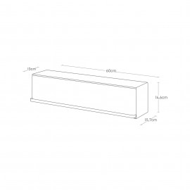 Yamazaki - Επιτοίχιο Κουτί Αποθήκευσης Tower BK Yamazaki - Επιτοίχιο Κουτί Αποθήκευσης Tower BK