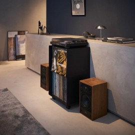 Yamazaki - Ράφι 2 Επιπέδων  Για Δίσκους Βινυλίου Tower BK