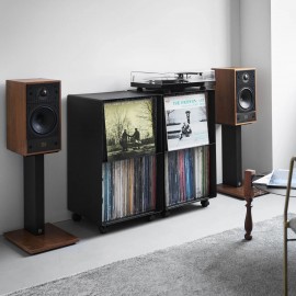 Yamazaki - Ράφι 2 Επιπέδων  Για Δίσκους Βινυλίου Tower BK