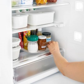 Yamazaki - Περιστρεφόμενος Δίσκος Αποθήκευσης Tower Slim WH Yamazaki - Περιστρεφόμενος Δίσκος Αποθήκευσης Tower Slim WH