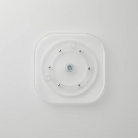 Yamazaki - Περιστρεφόμενος Δίσκος Αποθήκευσης Tower Slim WH Yamazaki - Περιστρεφόμενος Δίσκος Αποθήκευσης Tower Slim WH