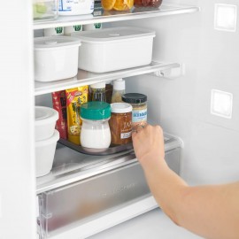 Yamazaki - Περιστρεφόμενος Δίσκος Αποθήκευσης Tower Slim BK Yamazaki - Περιστρεφόμενος Δίσκος Αποθήκευσης Tower Slim BK