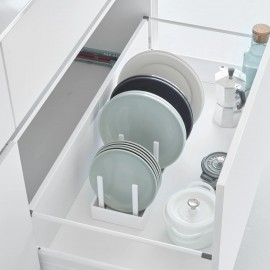 Yamazaki - Ρυθμιζόμενη Βάση Οργάνωσης Για Μαγειρικά Σκεύη Tower WH Yamazaki - Ρυθμιζόμενη Βάση Οργάνωσης Για Μαγειρικά Σκεύη Tower WH