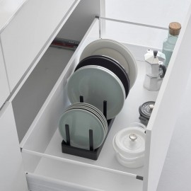 Yamazaki - Ρυθμιζόμενη Βάση Οργάνωσης Για Μαγειρικά Σκεύη Tower BK Yamazaki - Ρυθμιζόμενη Βάση Οργάνωσης Για Μαγειρικά Σκεύη Tower BK