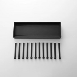 Yamazaki - Ρυθμιζόμενη Βάση Οργάνωσης Για Μαγειρικά Σκεύη Tower BK Yamazaki - Ρυθμιζόμενη Βάση Οργάνωσης Για Μαγειρικά Σκεύη Tower BK