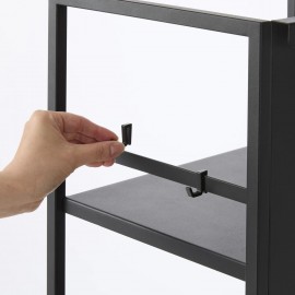 Yamazaki - Τροχήλατο Σταντ Αποθήκευσης 3 Επιπέδων BK Yamazaki - Τροχήλατο Σταντ Αποθήκευσης 3 Επιπέδων BK