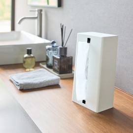 Yamazaki - Κάθετη Επιτραπέζια Θήκη Για Χαρτομάντηλα Tower WH Yamazaki - Κάθετη Επιτραπέζια Θήκη Για Χαρτομάντηλα Tower WH