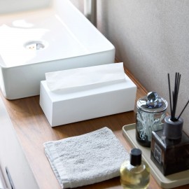 Yamazaki - Κάθετη Επιτραπέζια Θήκη Για Χαρτομάντηλα Tower WH Yamazaki - Κάθετη Επιτραπέζια Θήκη Για Χαρτομάντηλα Tower WH