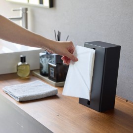 Yamazaki - Κάθετη Επιτραπέζια Θήκη Για Χαρτομάντηλα Tower BK Yamazaki - Κάθετη Επιτραπέζια Θήκη Για Χαρτομάντηλα Tower BK