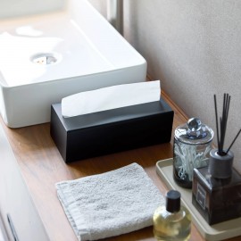 Yamazaki - Κάθετη Επιτραπέζια Θήκη Για Χαρτομάντηλα Tower BK Yamazaki - Κάθετη Επιτραπέζια Θήκη Για Χαρτομάντηλα Tower BK