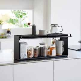 Yamazaki - Ημίκλειστη Αποθηκευτική Βάση Κουζίνας Tower BK Yamazaki - Ημίκλειστη Αποθηκευτική Βάση Κουζίνας Tower BK