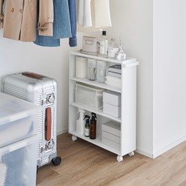 Yamazaki - Βιβλιοθήκη Τρόλεϊ 3 Επιπέδων Tower Slim WH Yamazaki - Βιβλιοθήκη Τρόλεϊ 3 Επιπέδων Tower Slim WH