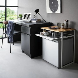 Yamazaki - Βοηθητικό Τραπέζι / Γραφείο Με Συρόμενο Ράφι Tower WH