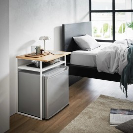 Yamazaki - Βοηθητικό Τραπέζι / Γραφείο Με Συρόμενο Ράφι Tower WH