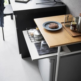 Yamazaki - Βοηθητικό Τραπέζι / Γραφείο Με Συρόμενο Ράφι Tower WH