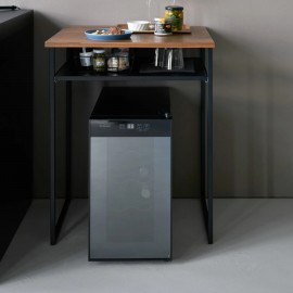 Yamazaki - Βοηθητικό Τραπέζι / Γραφείο Με Συρόμενο Ράφι Tower BK